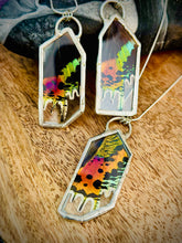 Load image into Gallery viewer, Real Sunset Moth Necklace
