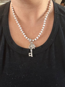 Mother Mary Pendants: Moonstone