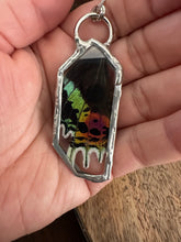 Load image into Gallery viewer, Real Sunset Moth Necklace
