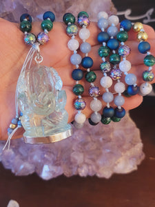 Ganesha Full 108 Gemstone Mala