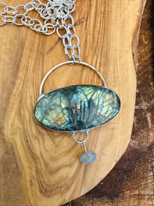 Labradorite Lotus